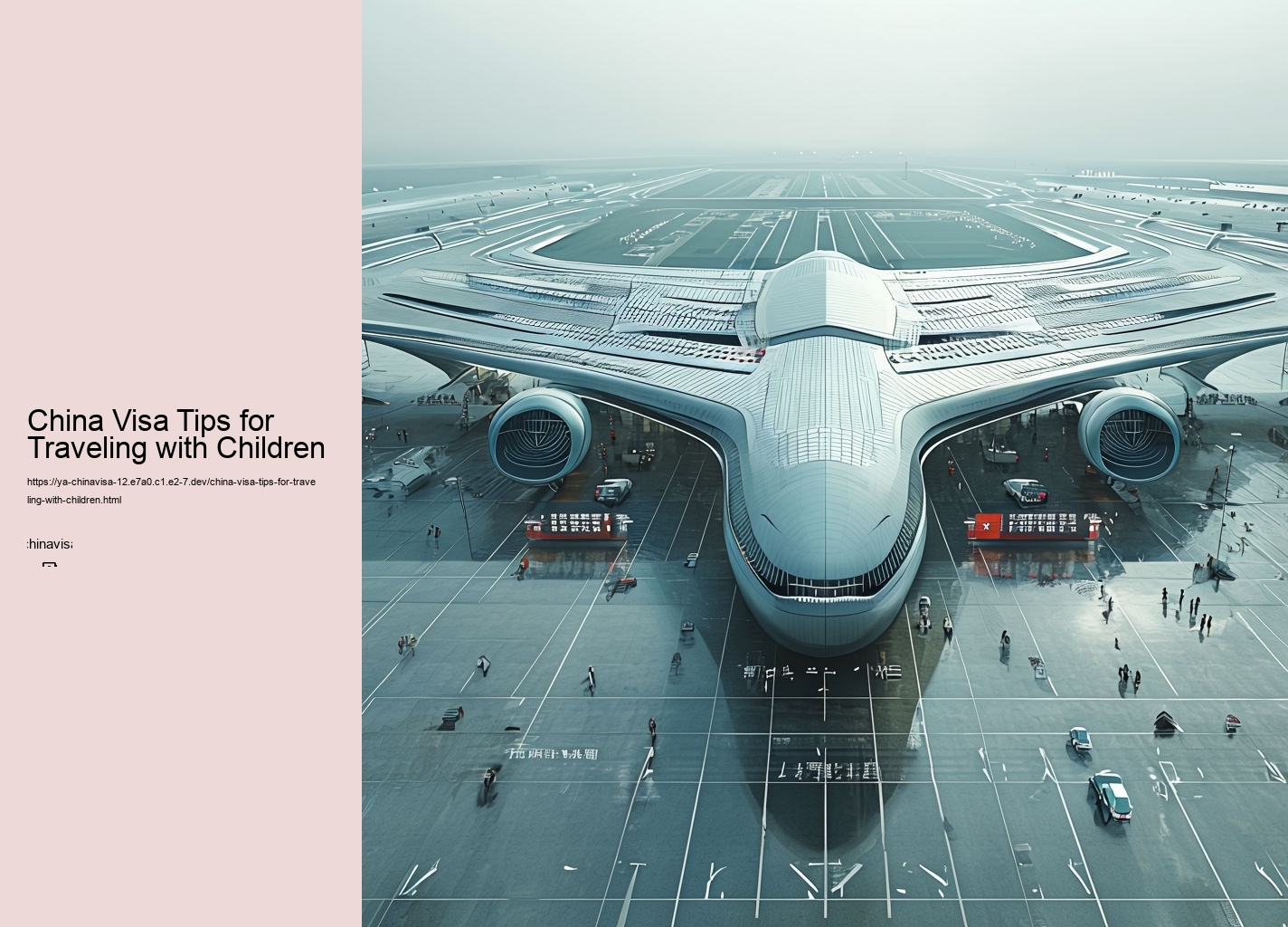 China Visa Tips for Traveling with Children